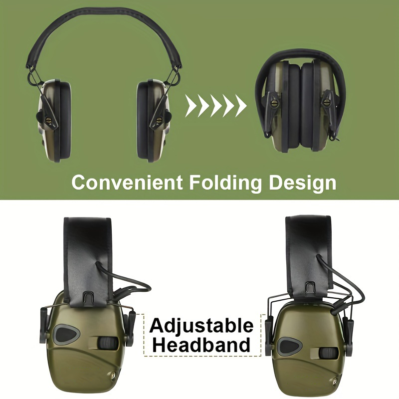 Convenient Folding Design
Adjustable Headband